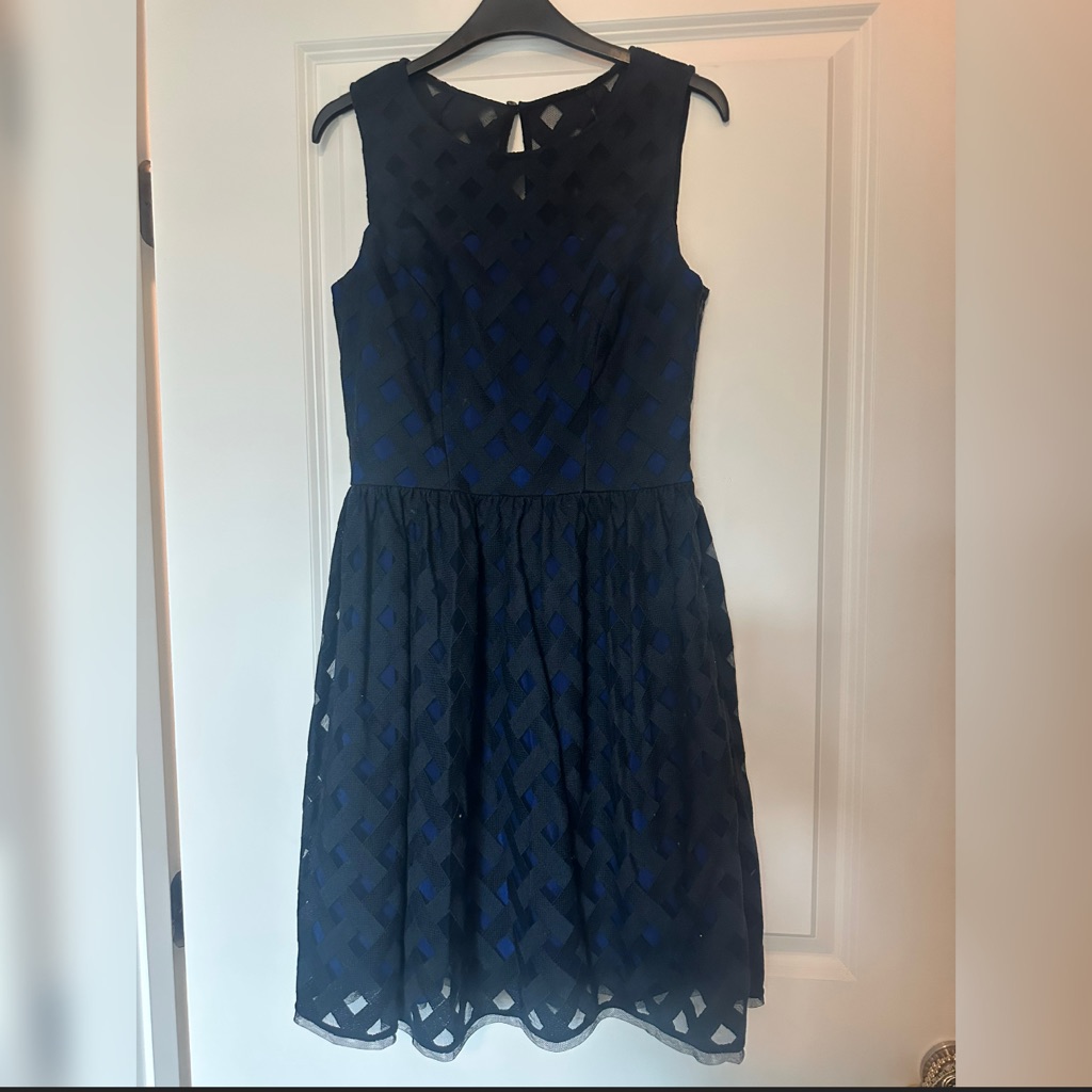 Karen Millen Blue Midi Dress